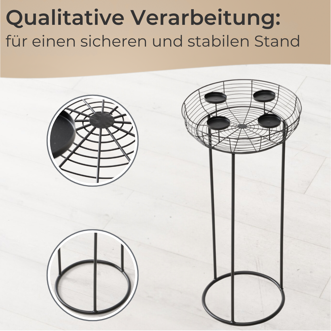 TA999 Kerzenhalter Metall verschiedene Ausführungen Kerzenständer Deko-Halter