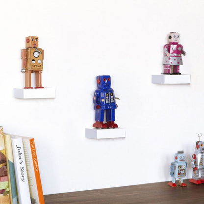 Umbra Showcase 3er Set Regale Miniregal Wandregal Wandablege Deko in verschiedenen Farben