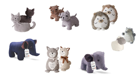 TOP PROVIDER 999 Decorative door wedge animals made of fabric - Door stopper - Door holder - Window buffer - Floor stopper - Door stopper - Door wedge