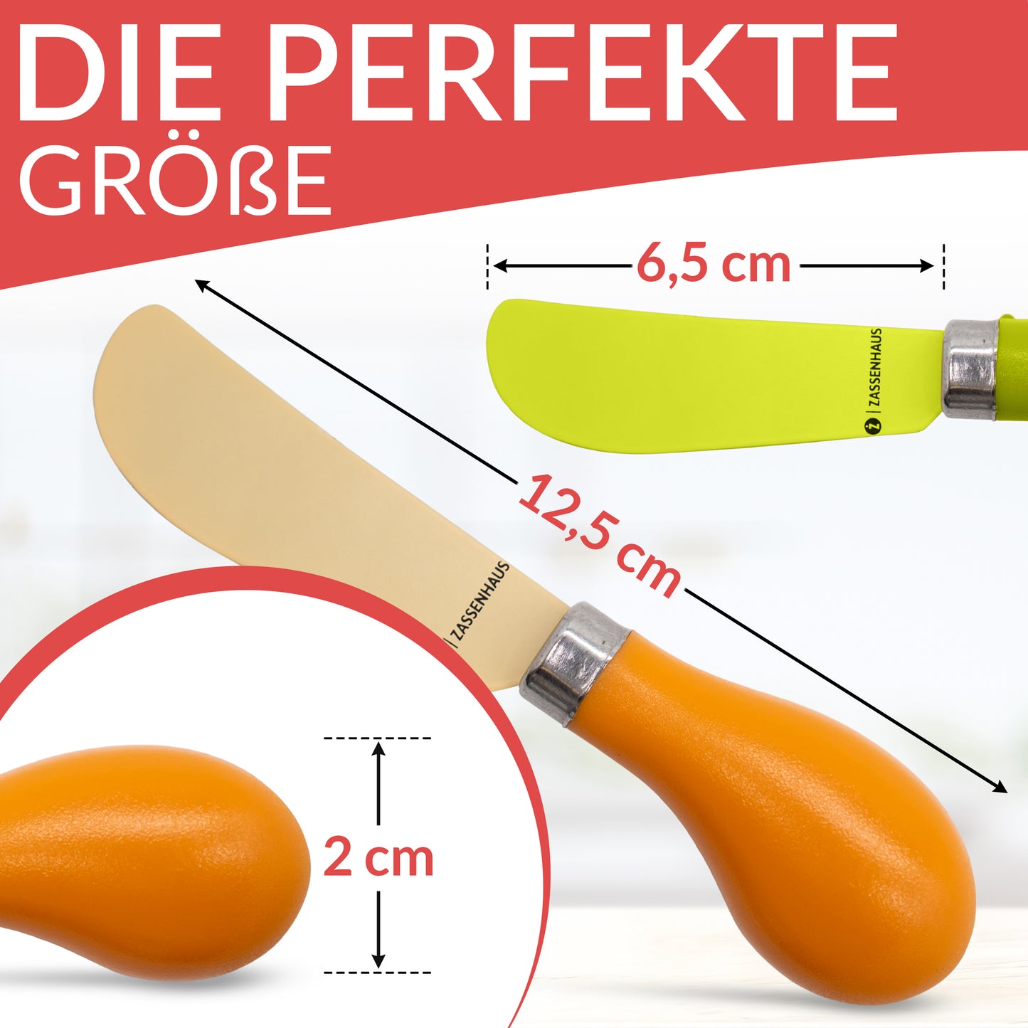 Zassenhaus butter knife set 4-piece
