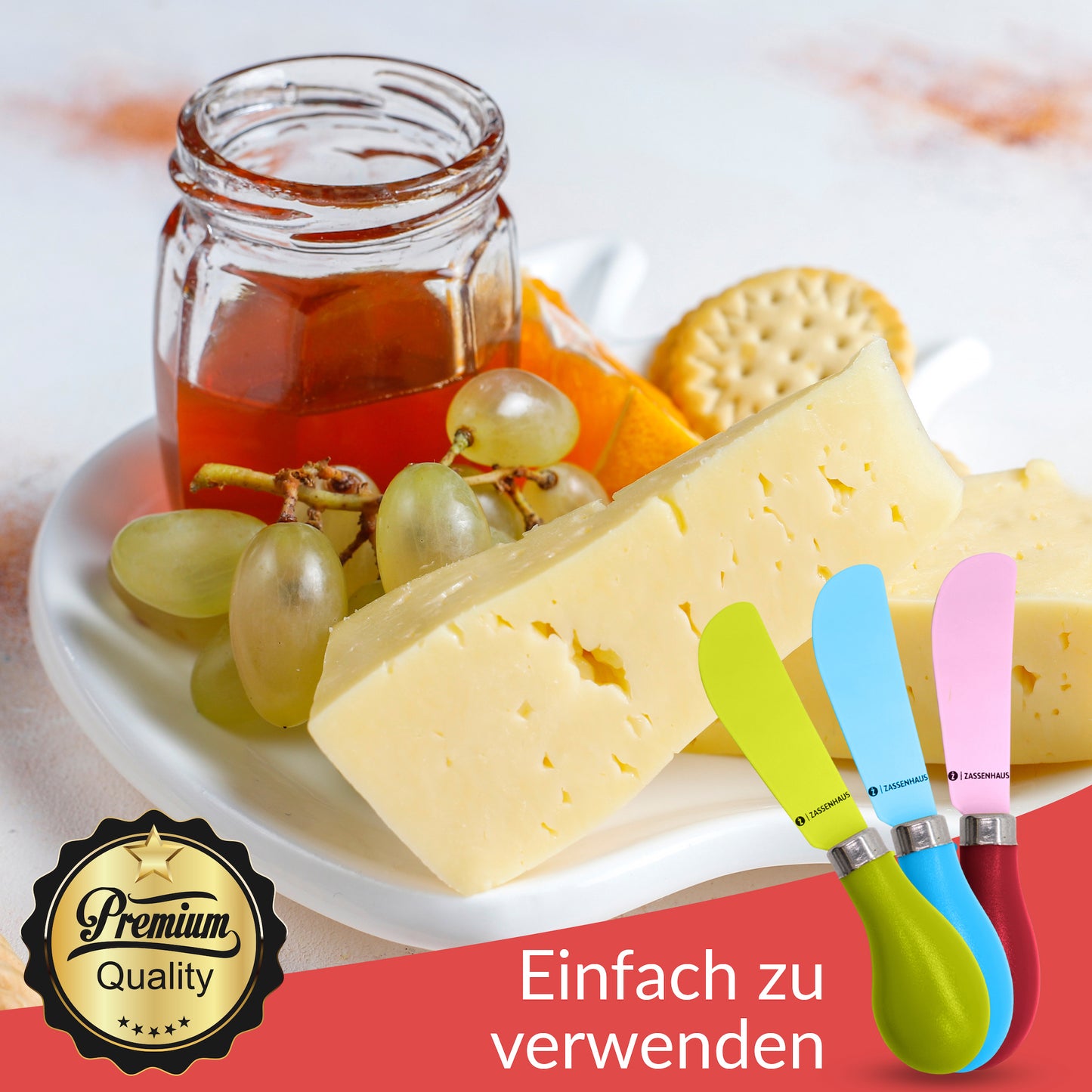 Zassenhaus butter knife set 4-piece