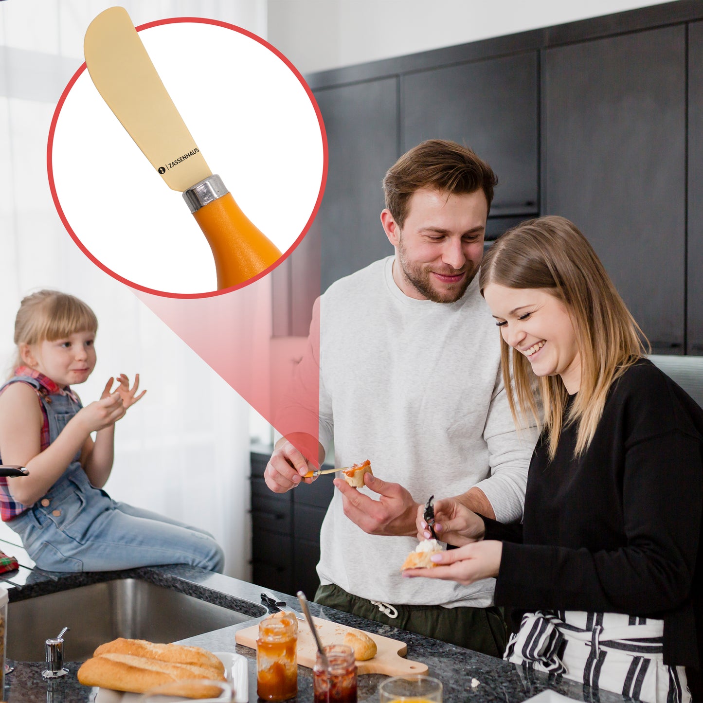 Zassenhaus butter knife set 4-piece