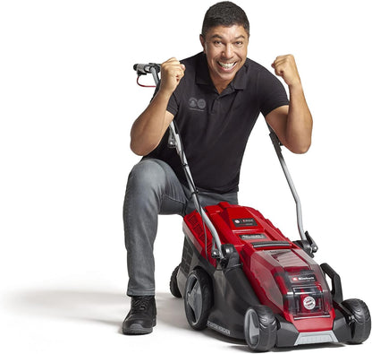 Einhell Akku-Rasenmäher FC Bayern 36 cm Schnittbreite bis 400 m² inkl. Akku