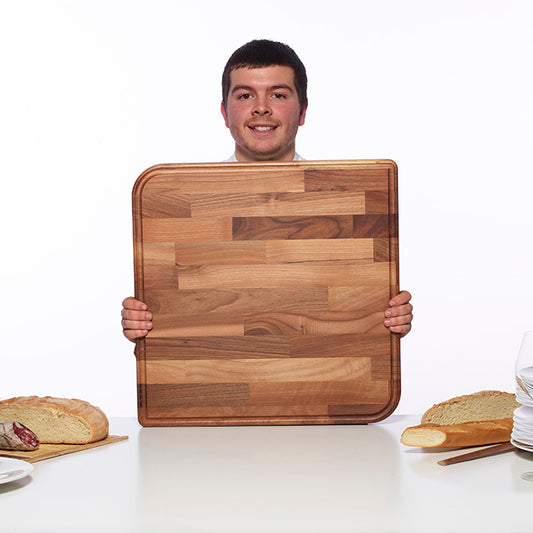 Legnoart board walnut 50 x 50 x 4 cm