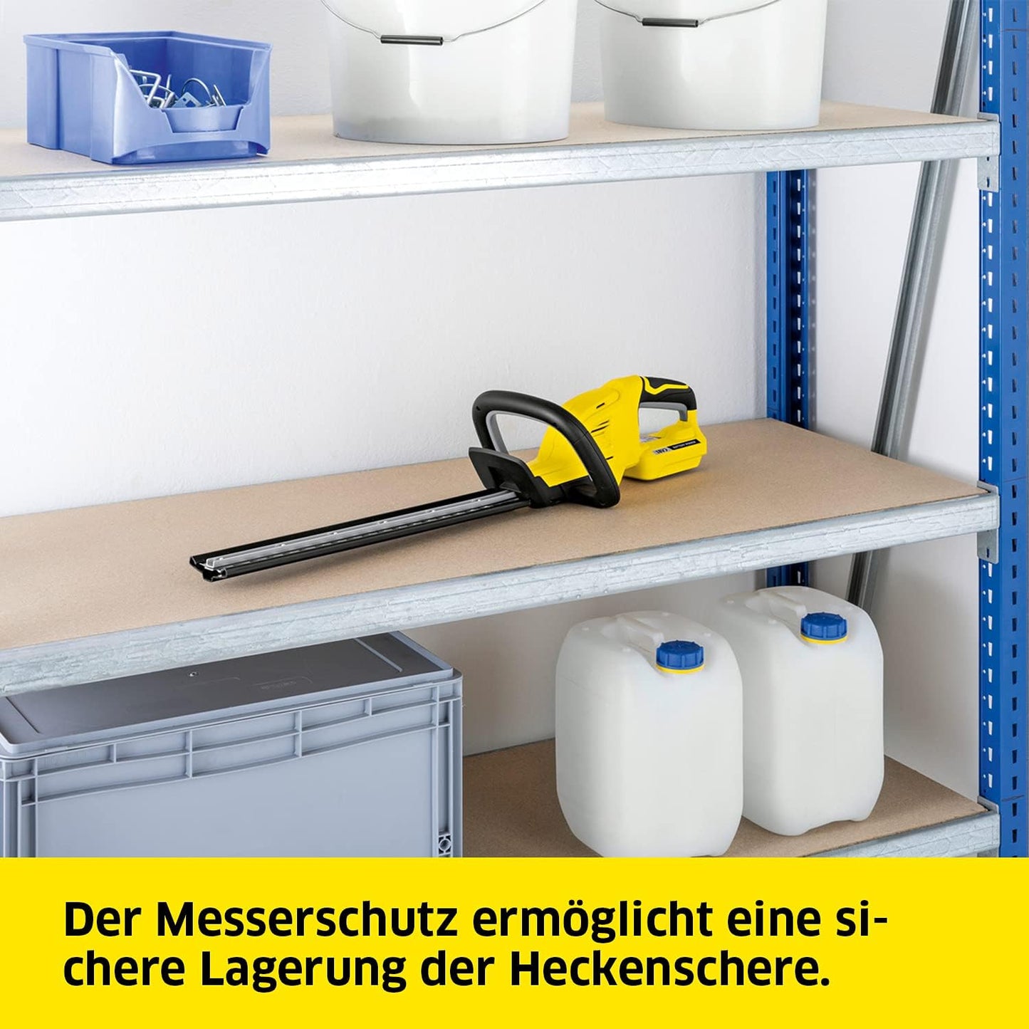 Kärcher HGE 18-45 Akku-Heckenschere 18V 45cm 2700 U/min leicht ohne Akku