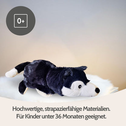 Habibi Plush Classic Wärmetier 1863 Wendetier Wolf/Schaf Stoffltier Wärmekissen