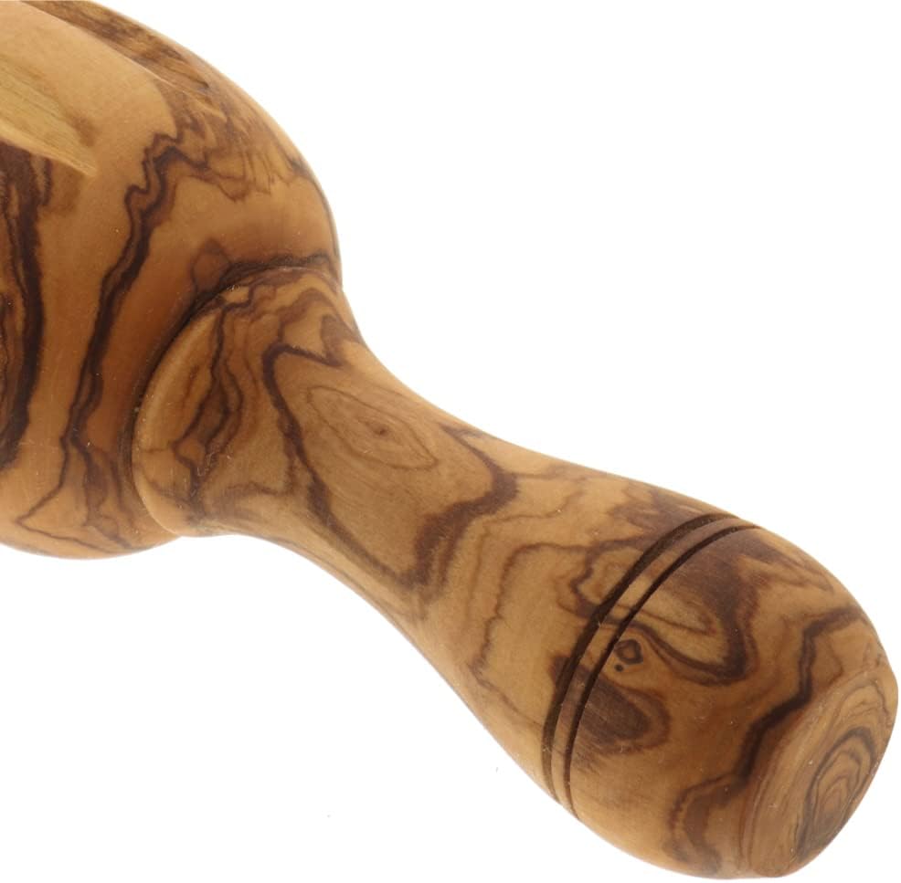 Hofmeister Zitruspresse aus Olivenholz spitze Form 15,5 cm