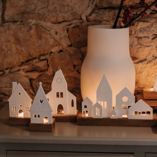 Räder light object gingerbread house heart