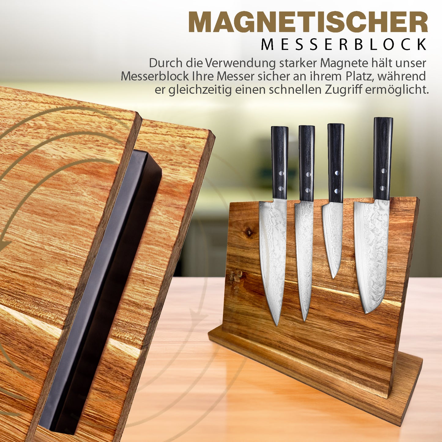 Küchenmesser Schälmesser Allzweckmesser Tafelmesser Zubehör Messerblock