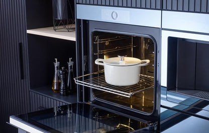 Fissler Moments Collection/Emaillierte Gusseisen-Bräter Ø 24 cm elfenbeinweiß