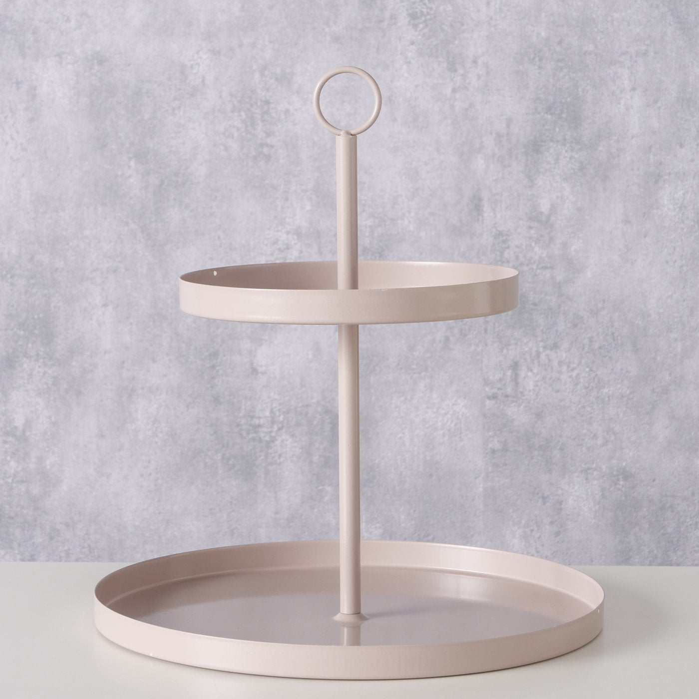Boltze cake stand Samina beige 30cm