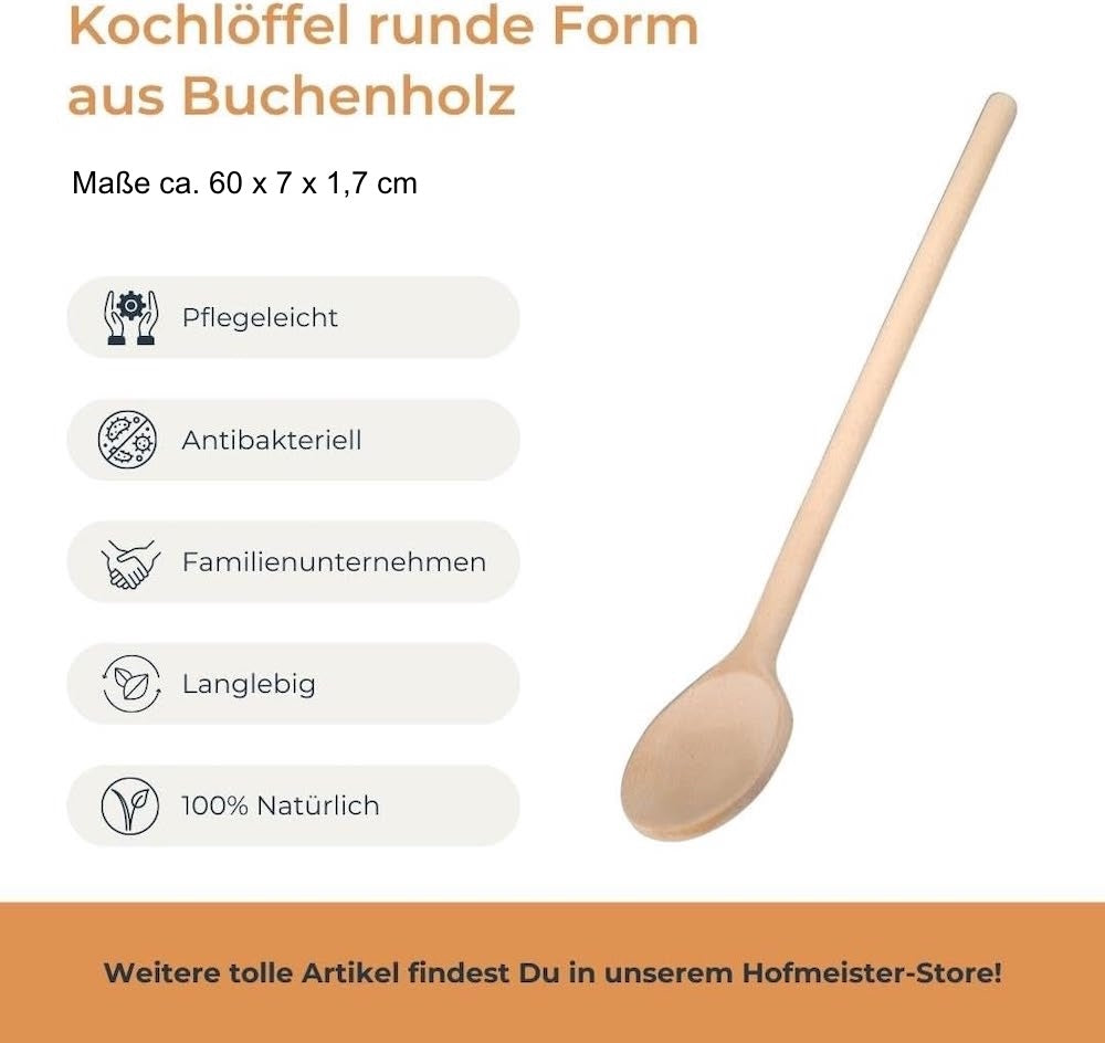Hofmeister Kochlöffel rund 60 cm