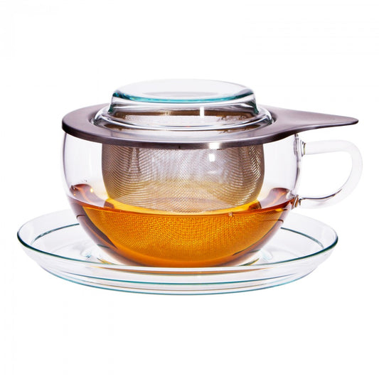 Trendglas Jena Tea Time S Tasse mit Edelstahlfilter