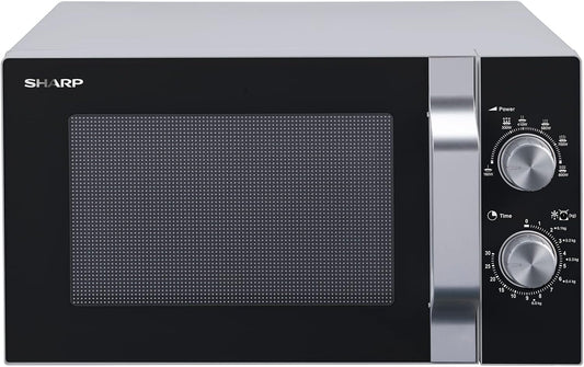 Sharp (OSF) Solo-Mikrowelle silber schwarz