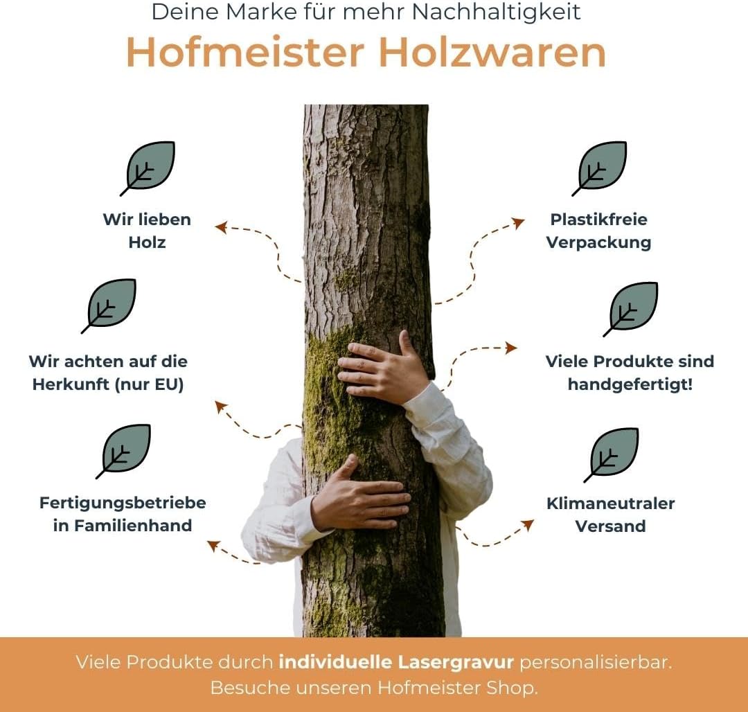Hofmeister Schuhlöffel 63 cm aus Buchenholz Schuhanzieher langer Schuhheber
