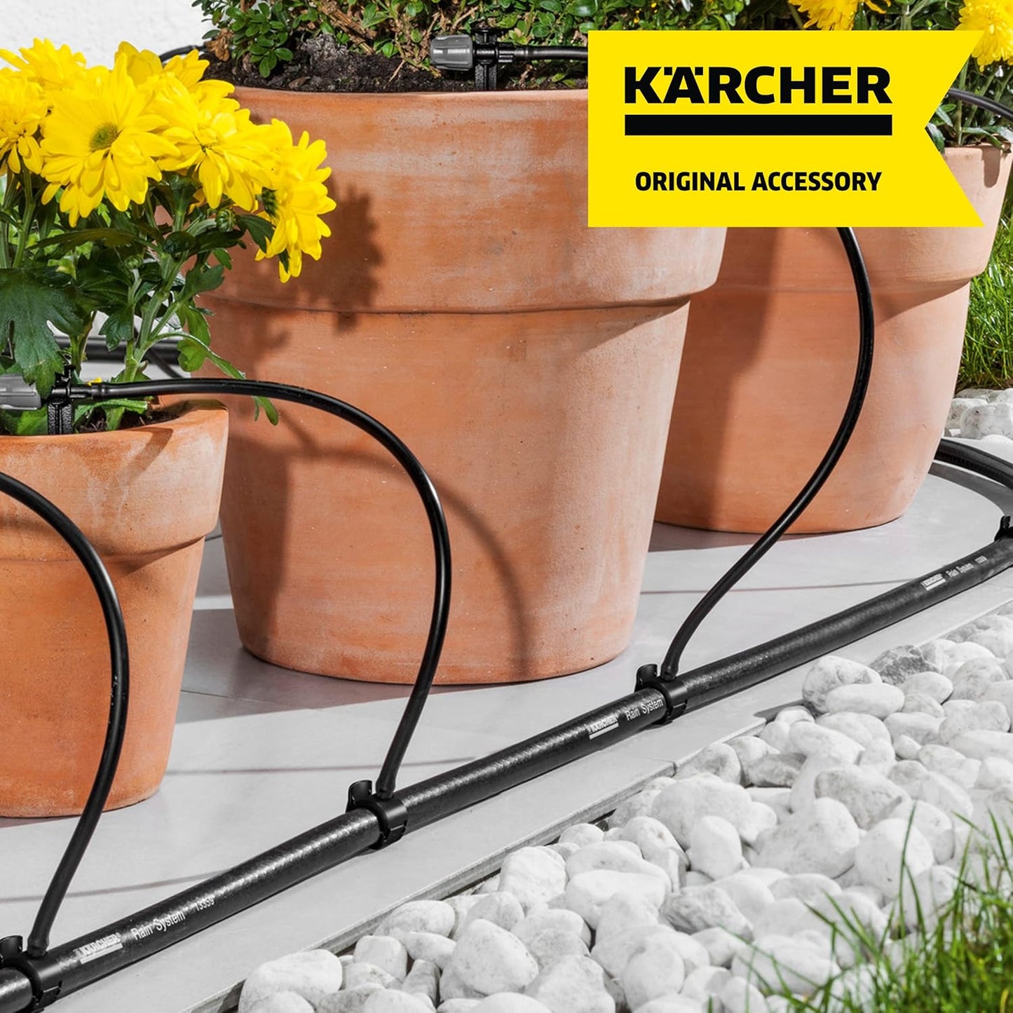 Kärcher KRS pot watering system for 15 plants, black