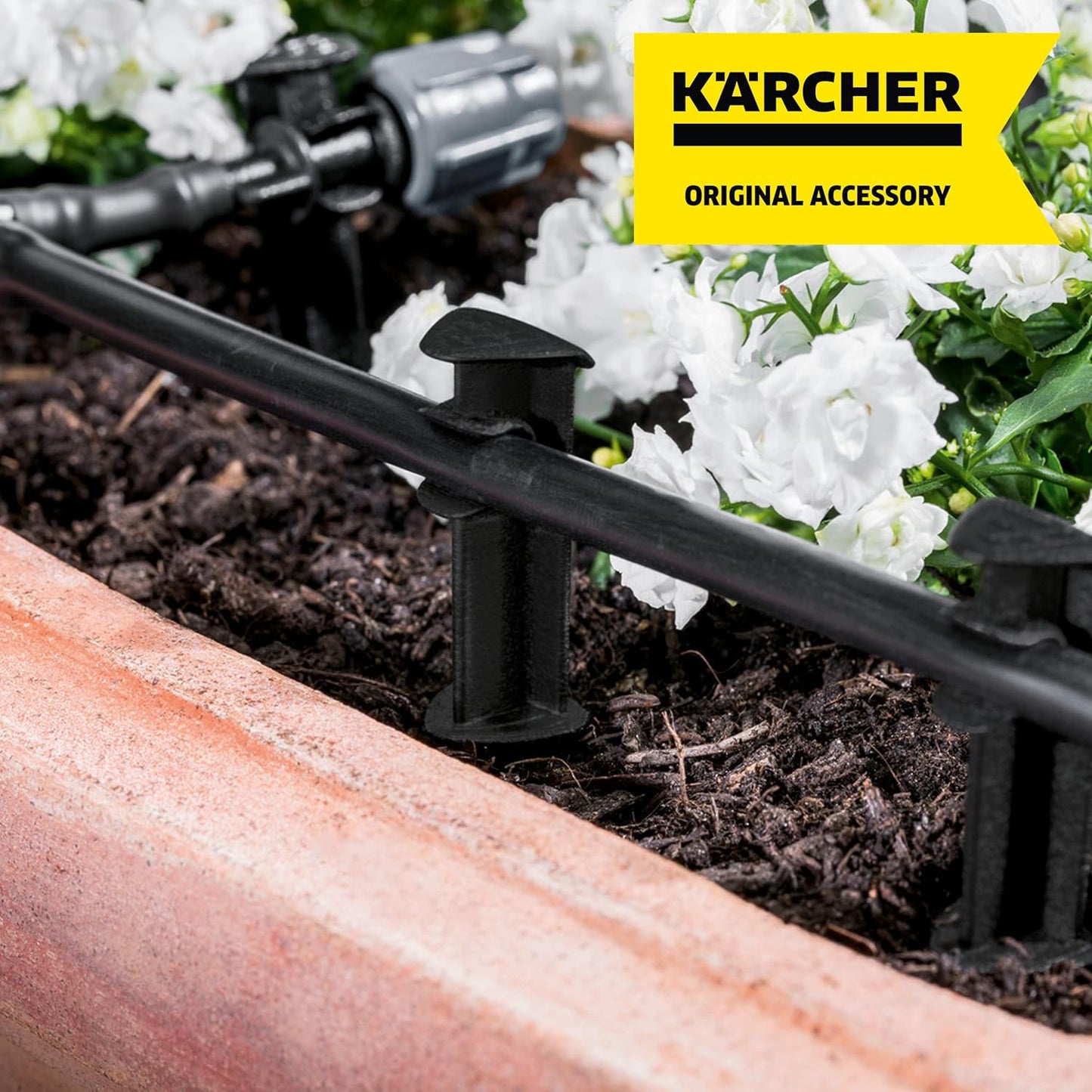 Kärcher KRS pot watering system for 15 plants, black