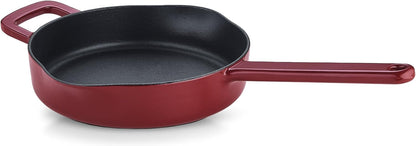Fissler Gusseisen Pfanne 24cm Burgunderrot antihaft hoher Rand mit Ausgießer