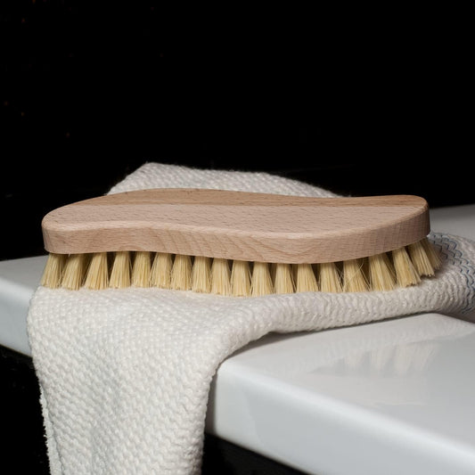 Hofmeister Scrubbing Brush S-Shape 21cm Beech Multifunctional Brush Hand Brush