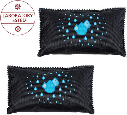 WENKO Auto-Entfeuchter mit Sättigungsanzeige 2er Set je 400g wiederverwendbar