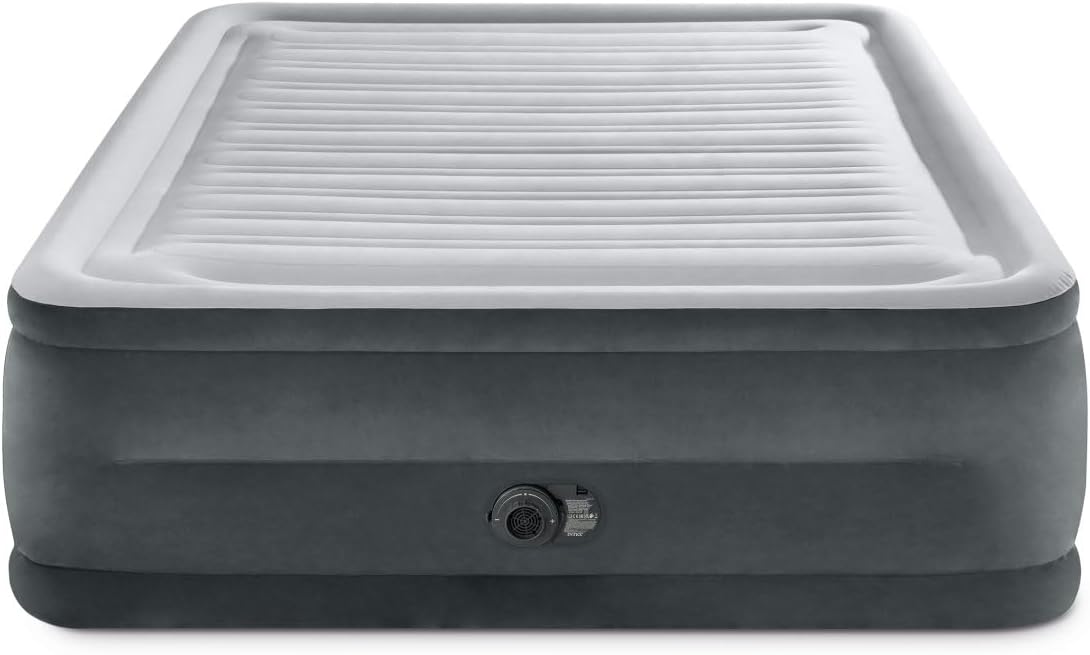 Intex Queen Comfort-Plüsch Luftbett Fiber-Tech RP 152x203x56cm, B-Ware