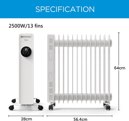 Midea (OSF) Heizer weiss 2513-20 MR