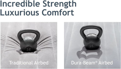 Intex Queen Comfort-Plüsch Luftbett Fiber-Tech RP 152x203x56cm, B-Ware