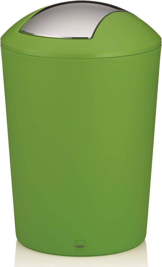 Kela swing-lid bin Marta green