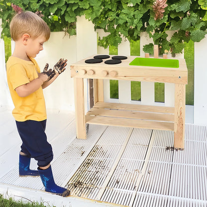 Esschert Design Matschküche – Kreatives Outdoor-Spielvergnügen für Kinder