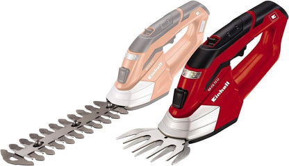 Einhell Akku Gras- und Strauchschere rot GE-CG 12 Li 1,5Ah Teleskopgriff