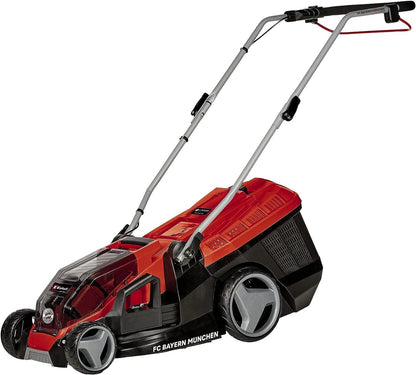 Einhell Akku-Rasenmäher FC Bayern 36 cm Schnittbreite bis 400 m² inkl. Akku