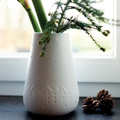 Räder Poesie Vase Winterstadt