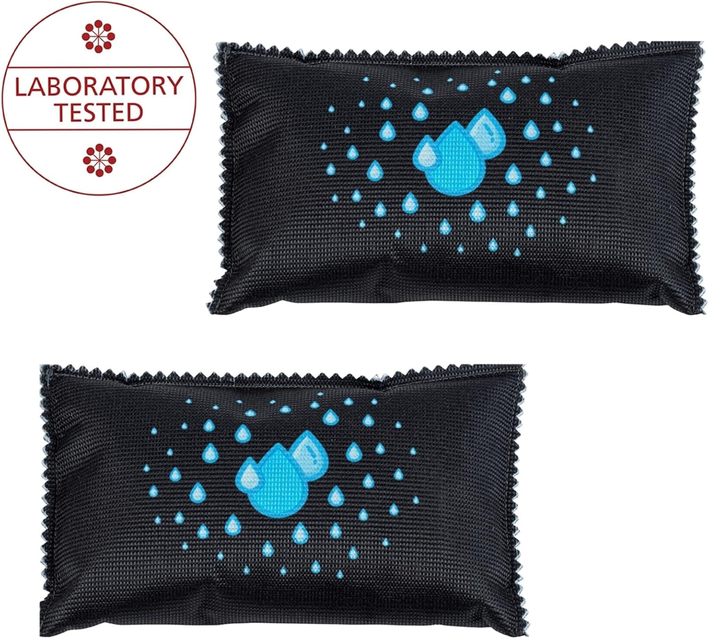 WENKO Auto-Entfeuchter mit Sättigungsanzeige 2er Set je 400g wiederverwendbar