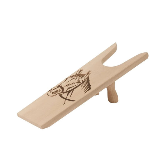 Hofmeister boot jack horse head beechwood