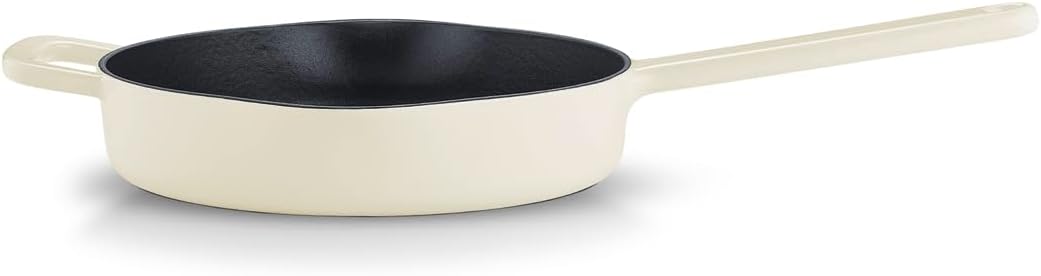 Fissler Moments Collection/Emaillierte Gusseisen-Pfanne Ø 26 cm elfenbeinweiß