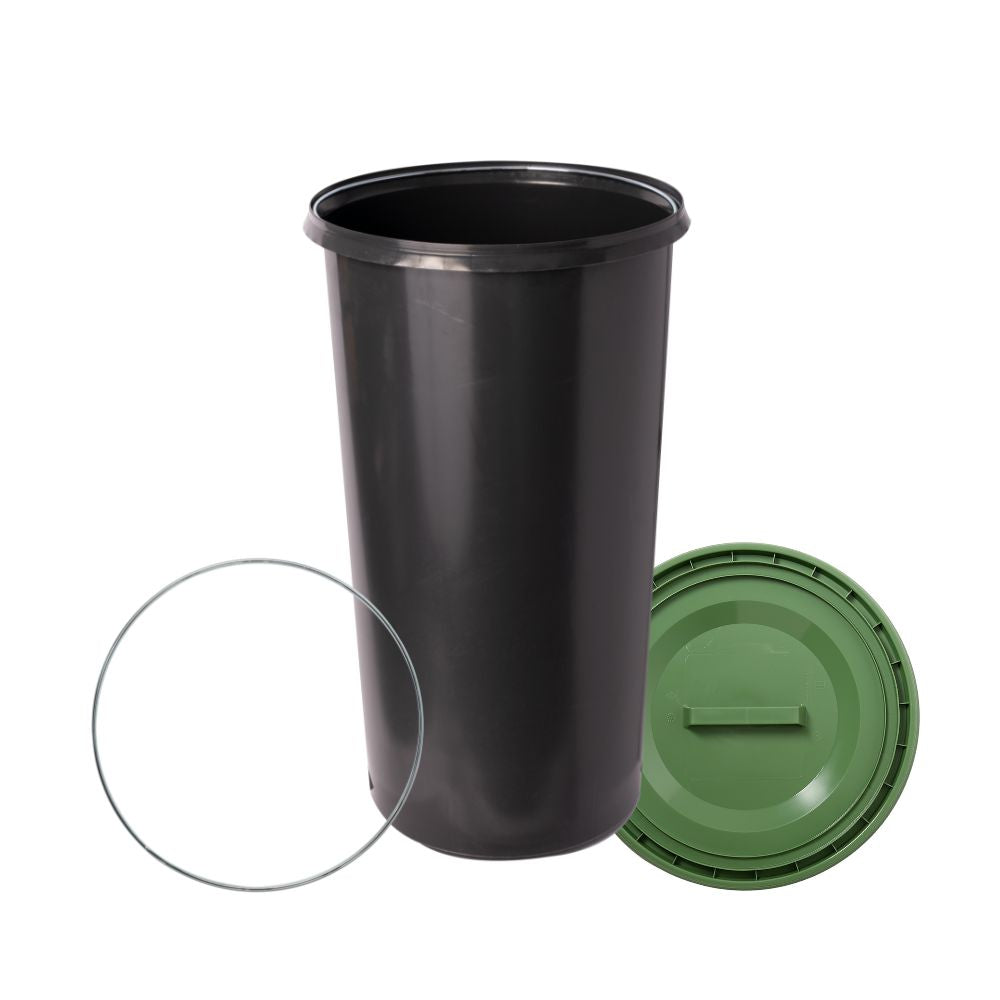 Gelber Sack Eimer Ständer Mülleimer Müllsackständer Sackeimer 60l Deckel - Ring