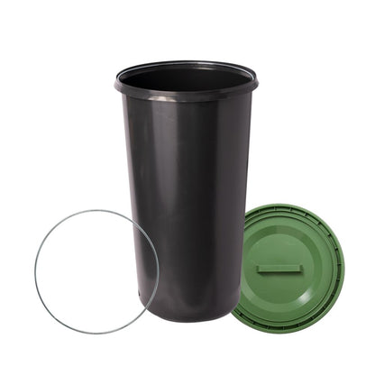 Gelber Sack Eimer Ständer Mülleimer Müllsackständer Sackeimer 60l Deckel - Ring